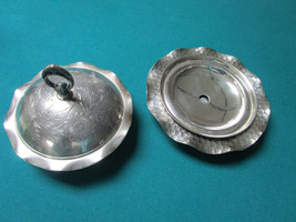 Antique Hartford Covered Silverplate Bowl Domed Butter Dish Rare - £96.98 GBP