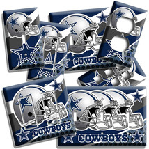 DALLAS COWBOYS FOOTBALL TEAM LIGHT SWITCH OUTLET WALL PLATES MAN CAVE RO... - $187.92 MXN+