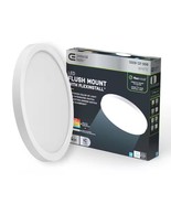Commercial Electric Flexinstall 14 in. LED Flush Mount Ceiling Light in ... - $527.86 MXN