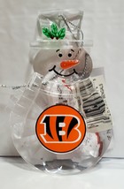 Cincinnati Bengals Snowman Ornament - NFL - $12.60