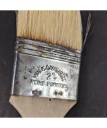 Vulkanisiert 2 Inch Paint Brush Reine Borsten German Painters Wood Handle - $15.84
