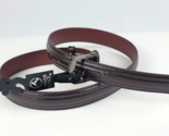 Men&#39;s RIVER RIDGE 38” Genuine Leather Dress Belt Solid Snakeskin Pattern... - $19.79