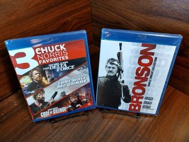 Charles Bronson + Chuck Norris Collections (Blu-ray, 6 Movies)NEW-Free Shipping! - £24.60 GBP