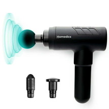 Homedics Rechargeable Therapist Select Prime Percussion Deep Tissue Massage Gun - £43.60 GBP