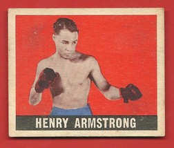 1948 Leaf Boxing # 35 Henry Armstrong Vg++ No Creases !! - £19.80 GBP