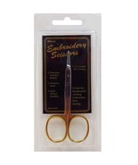 3 1/2&quot; Embroidery Scissors with Gold Plated Handle 5/8&quot; Cutting - $147.39 MXN