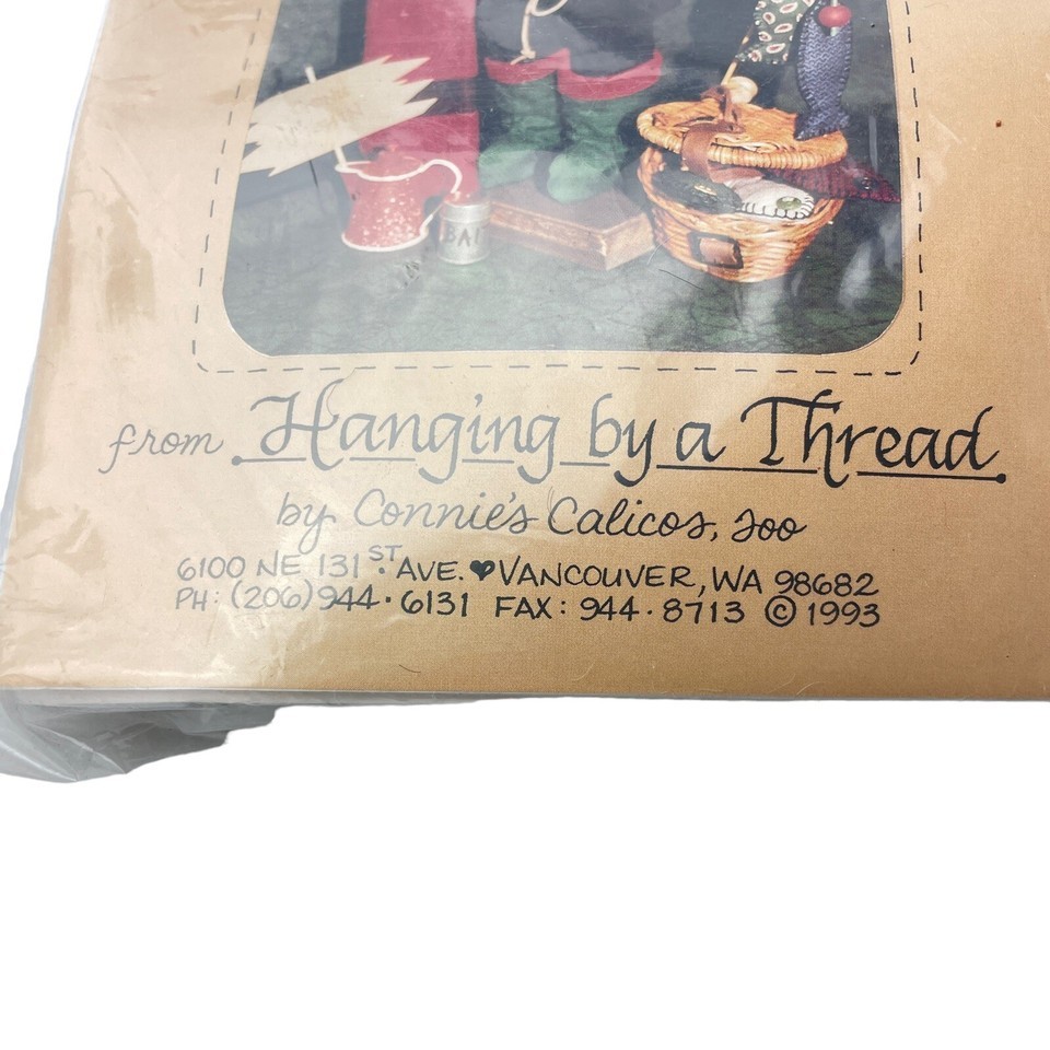 Hook, Line and Santa Christmas Craft Figurine from Hanging by a Thread 16 in. Item image 5