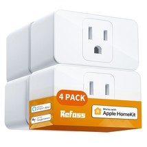 Smart Plug 4 Pack, Refoss Smart Wifi Outlet, 15A, Works With, And Apple ... - £41.02 GBP