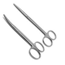 Metzenbaum Surgical Scissor Straight And Curved 8 Inch Set of 2 Pieces M... - £25.02 GBP