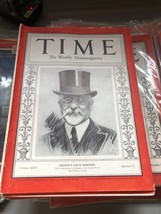 MAGAZINE TIME FRANCE LOUIS BARTHOU  SEPTEMBER 24 1934 - £18.58 GBP