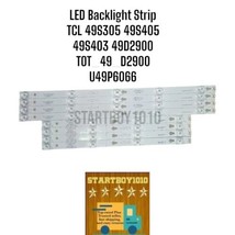LED Backlight Strip TCL 49S305 49S405 49S403 49D2900 TOT_49_D2900 U49P6066 - £21.67 GBP