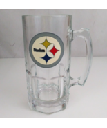 Vintage NFL Pittsburgh Steelers 3D Style Metal Logo Heavy Beer Mug Stein - €33,06 EUR