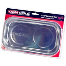 Powerful Magnetic Tray 9 in X 5 in Heavy Duty Stainless Steel Scratch Resistant - £23.27 GBP