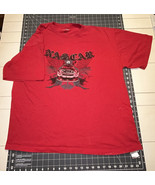 NASCAR Graphic Tee Shirt Mens 2XL Red Sprint Cup Shirt Short Sleeve - $21.85 CAD