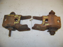 1973 - 81 Plymouth Barracuda Dodge Challenger Chrysler 340 360 Motor Mounts Oem - $112.48