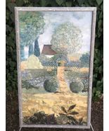 ISABELLE De BORCHGRAVE Original HUGE LANDSCAPE Babelle Oil on Canvas Painting - $1,089.00