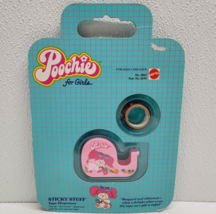 RARE Vintage 1982 Mattel Poochie Sticky Stuff Tape Dispenser NEW in Pack... - £40.25 GBP