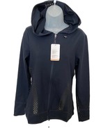 Shape Activewear NEW Full zip Cutout Athletic Jacket Black L Retails $128 - £39.55 GBP