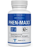 PHEN MAXX 37.5 ® - Weight Loss Pills - Fat Burner - Diet Pills - Appetit... - £76.48 GBP