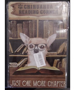 The Chihuahua Library Tin Sign - $9.89