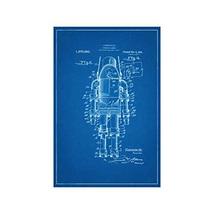 Submarine Armor Patent - Art Print - 18" tall x 12" wide - £16.41 GBP