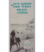 Vintage The Old West Trail 5 Great Western States Map Brochure - $3.99