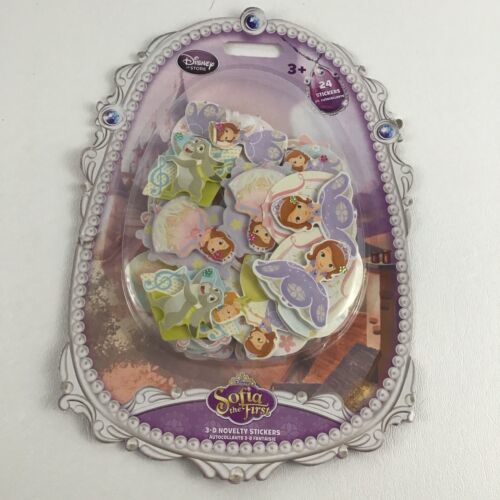 Primary image for Disney Junior Store Princess Sofia The First 3D Novelty Stickers Pack New
