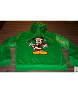 SOFT! WOMEN&#39;S TEEN MICKEY MOUSE CHRISTMAS Hooded Sweatshirt 2XL XXL NEW ... - $55.61 CAD