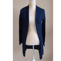 Gap Wool Blend Navy Open Front Cardigan Small - £22.15 GBP