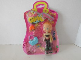 Cool Girls Mini Doll with Accessories &amp; Keychain Jolly Roger Blister Pac... - $1.93