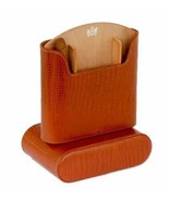 The &quot;Show Band&quot; Travel Humidor - Lizard Pattern Havana - $220.00