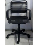 Euro Style Inc. Bungee Flat Mid Back Office Chair, Black 02572BLK  - £233.55 GBP