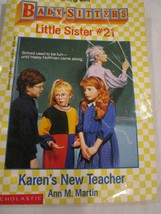 Scholastic Little Apple Babysitters Little Sister #21 Karen&#39;s New Teacher Paperb - £3.92 GBP