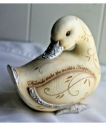 Friend Duckling Figurine 2007 Pavilion Gift Company Elements by Barbara ... - £10.92 GBP