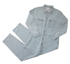 NWT Lee Woman&#39;s Union-Alls in Light Blue Denim Relaxed Coverall Jumpsuit XL - £46.93 GBP