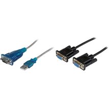 StarTech.com 1 Port USB to Serial RS232 Adapter - Prolific PL-2303 - USB to DB9  - £27.52 GBP