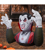 6 FT Halloween Inflatable Vampire Dracula Outdoor Decoration Blow up Yar... - £37.75 GBP