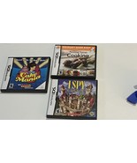 Lot of 3 Nintendo DS Games: Cake Mania, Personal Trainer: Cooking, I Spy... - $26.00