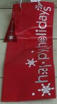 Happy Holidays Gift Bag - Choose From Wine Bag Or Mini - Brand New With Tags - £2.80 GBP+