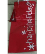 Happy Holidays Gift Bag - CHOOSE FROM WINE BAG OR MINI - BRAND NEW WITH ... - $3.46+