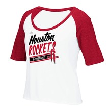 NWT NBA Houston Rockets adidas Women&#39;s Size XL Short Sleeve Tee Shirt - €15,62 EUR