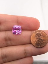 Synthetic Cushion Cut Swiss Made Rough Pink Sapphire from 4MM-12MM - $6.30