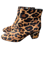 Stivaletti DKNY leopardati pony hairs, EU40, US9, UK 6,5 - $89.93