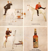 1956 White Horse Cellar Scotch Whiskey Advertisement Distillery Liquor D... - €25,82 EUR