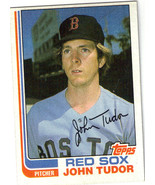 1982 Topps John Tudor Boston Red Sox #558 Baseball Card - £1.54 GBP