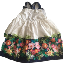Gymboree Dress Tiny Paradise Floral Jungle Sundress Baby Girl 6-12 Months Summer - £14.46 GBP