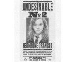 Harry Potter Undesirable Number 2 Hermione Granger Prop/Replica Emma Watson - $2.10