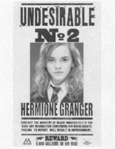 Harry Potter Undesirable Number 2 Hermione Granger Prop/Replica Emma Watson - £1.76 GBP