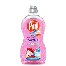 Pril Anti-Grease Power &amp; MINERAL PEARL dish soap (concentrated) 450ml-FR... - £14.78 GBP