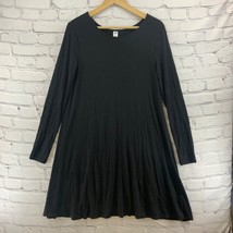 Old Navy Dress Womens Sz S Small Black Long Sleeve Short Mini - $11.88